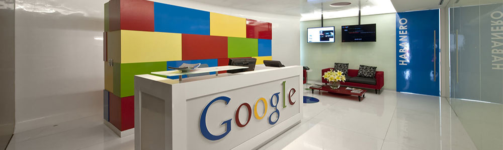 دکوراسیون اداری شرکت گوگل